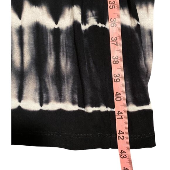 a.n.a. Black and White Tie Dye Maxi Skirt Size Medium - Picture 6 of 10
